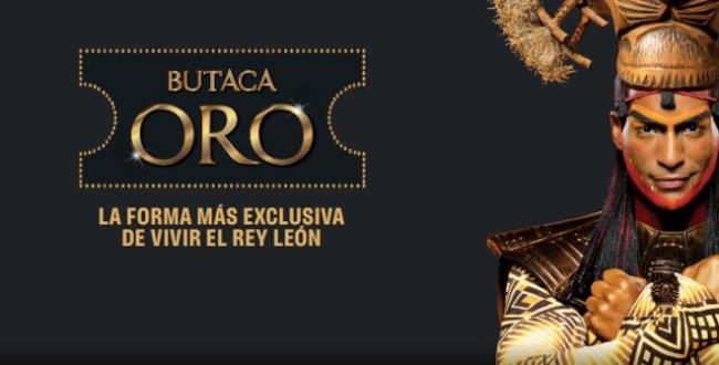 Butaca Oro El Rey León