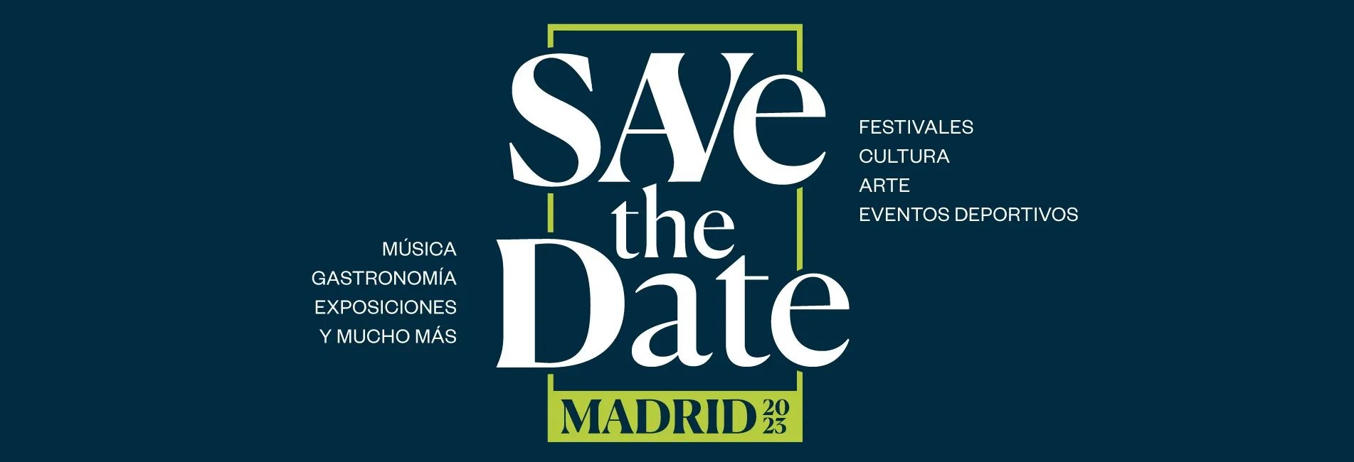 Madrid Save the Date 2023
