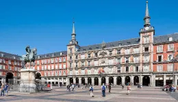 Plaza Mayor de Madrid. Pincha sobre la imagen para disfrutar de la lista de vídeos 360 grados de Madrid